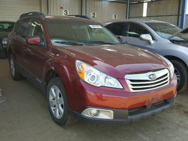 4S4BRBCC4C3215234 - 2012 SUBARU OUTBACK MAROON photo 1