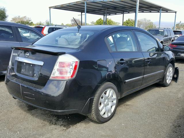 3N1AB6AP5BL674487 - 2011 NISSAN SENTRA 2.0 BLACK photo 4