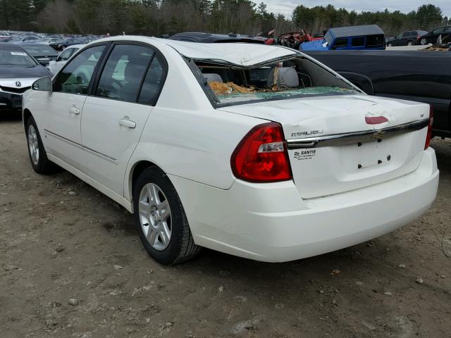 1G1ZT51F46F271933 - 2006 CHEVROLET MALIBU LT WHITE photo 3