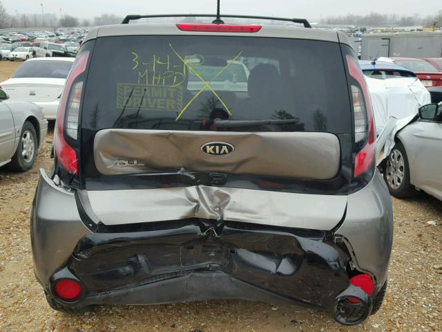 KNDJP3A55G7253523 - 2016 KIA SOUL + GRAY photo 9