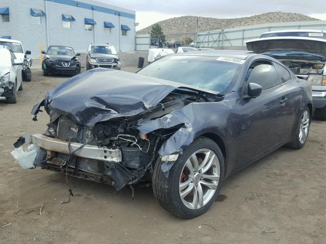 JN1CV6EK5AM104069 - 2010 INFINITI G37 BASE BLUE photo 2