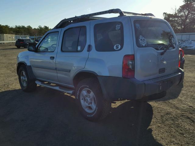 5N1MD28YX2C577157 - 2002 NISSAN XTERRA SE SILVER photo 3