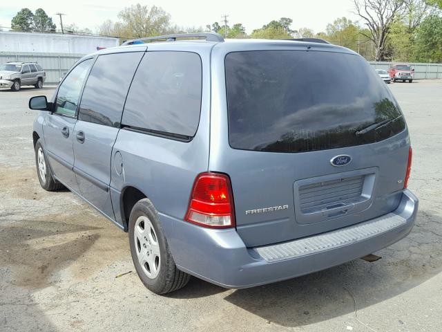 2FMDA51655BA61327 - 2005 FORD FREESTAR S BLUE photo 3