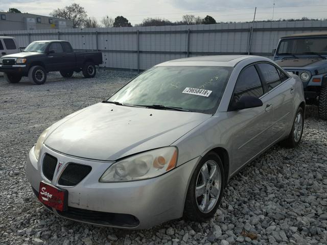 1G2ZH528754171543 - 2005 PONTIAC G6 GT SILVER photo 2