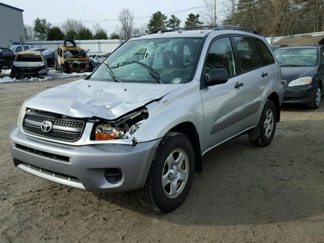 JTEGD20VX56000047 - 2005 TOYOTA RAV4 SILVER photo 2