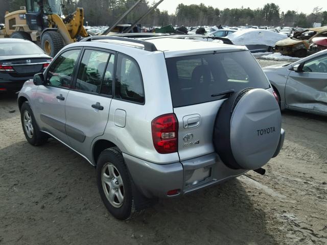 JTEGD20VX56000047 - 2005 TOYOTA RAV4 SILVER photo 3