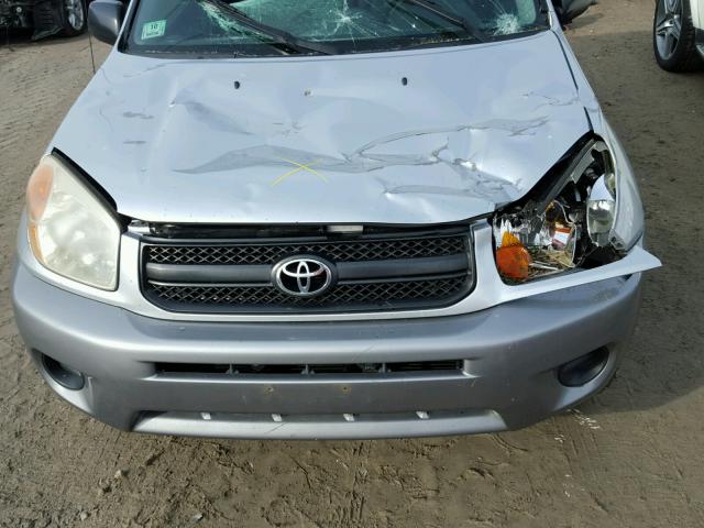 JTEGD20VX56000047 - 2005 TOYOTA RAV4 SILVER photo 7