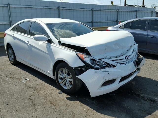 5NPEB4AC6BH013731 - 2011 HYUNDAI SONATA GLS WHITE photo 1