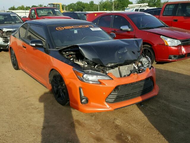 JTKJF5C71FJ007253 - 2015 TOYOTA SCION TC 双色 照片 1