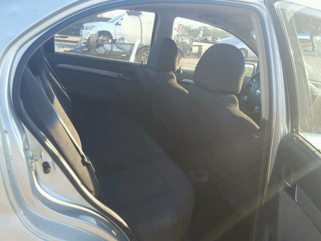 KL1TD56E89B615728 - 2009 CHEVROLET AVEO LS SILVER photo 6