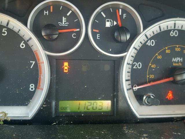 KL1TD56E89B615728 - 2009 CHEVROLET AVEO LS SILVER photo 8