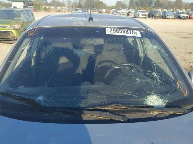 KL1TD56E89B615728 - 2009 CHEVROLET AVEO LS SILVER photo 9