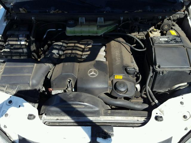 4JGAB54E5YA186539 - 2000 MERCEDES-BENZ ML 320 WHITE photo 7