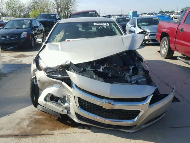 1G11B5SL9FF198692 - 2015 CHEVROLET MALIBU LS ყავისფერი ფოტო 9