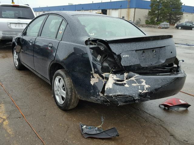 1G8AJ55FX7Z203067 - 2007 SATURN ION LEVEL შავი ფოტო 3