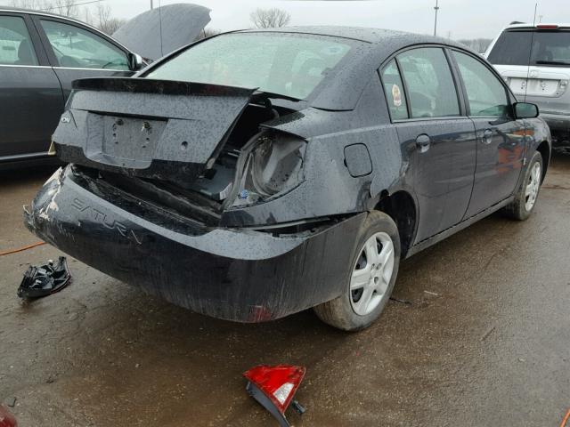 1G8AJ55FX7Z203067 - 2007 SATURN ION LEVEL შავი ფოტო 4