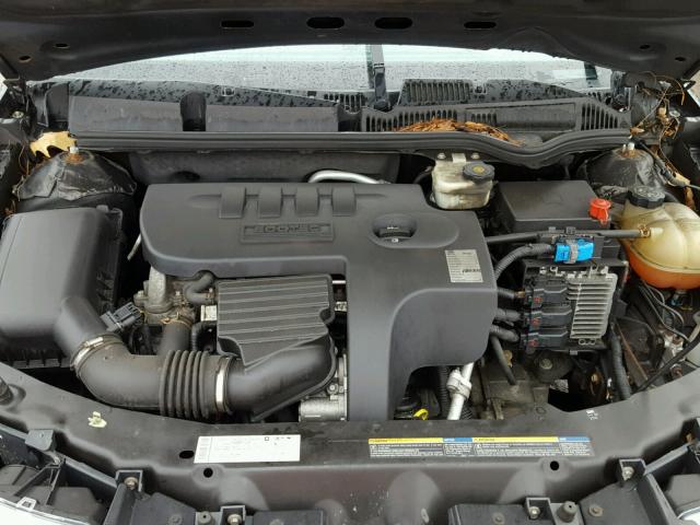 1G8AJ55FX7Z203067 - 2007 SATURN ION LEVEL შავი ფოტო 7