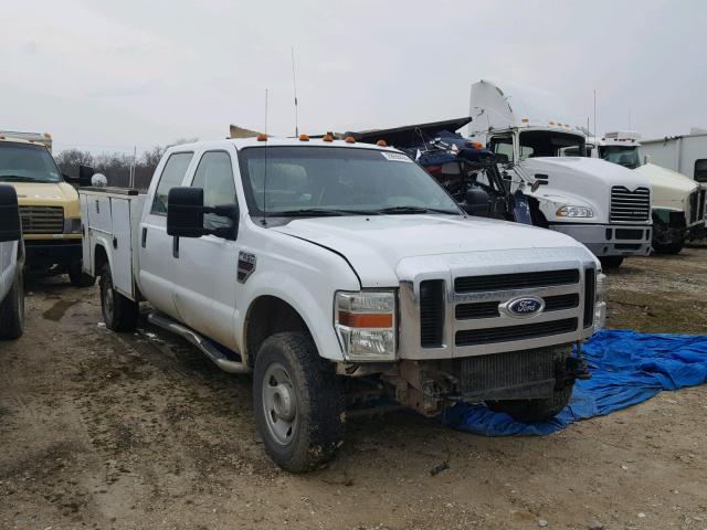 1FTSW21R88EC02034 - 2008 FORD F250 SUPER WHITE photo 1