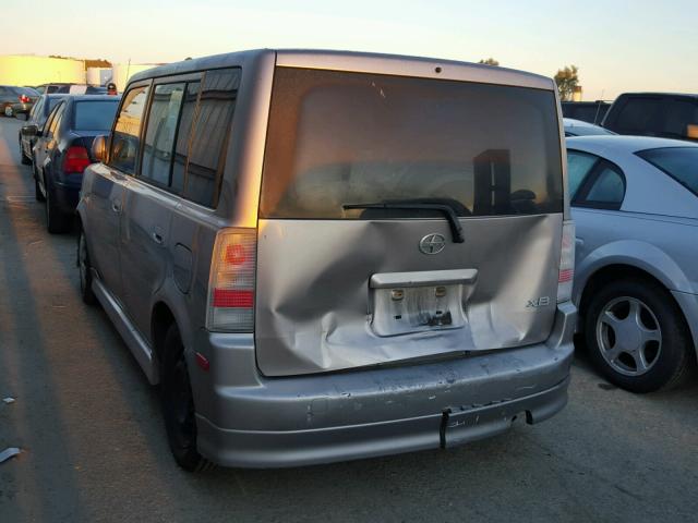 JTLKT324250211908 - 2005 TOYOTA SCION XB 灰色 照片 3
