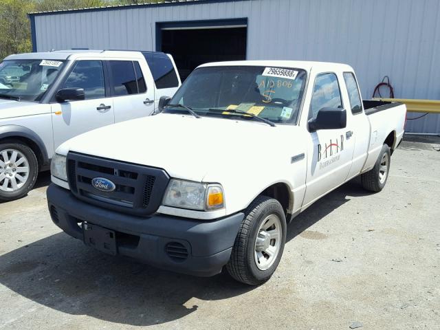 1FTYR14D39PA12806 - 2009 FORD RANGER SUP WHITE photo 2