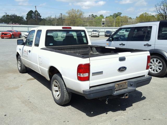 1FTYR14D39PA12806 - 2009 FORD RANGER SUP WHITE photo 3