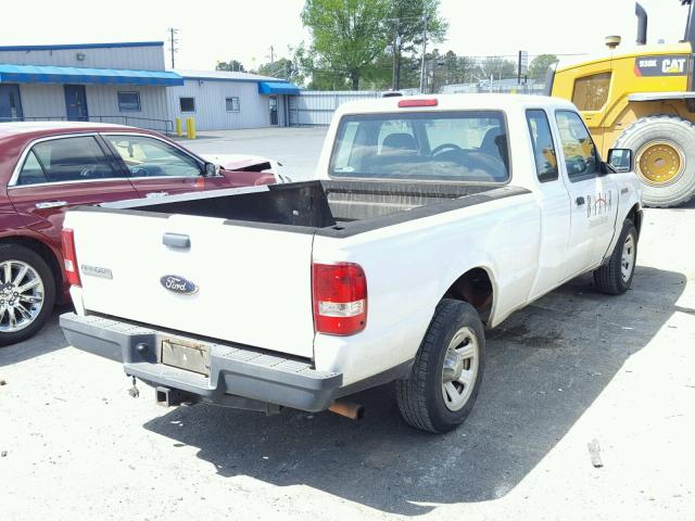 1FTYR14D39PA12806 - 2009 FORD RANGER SUP WHITE photo 4