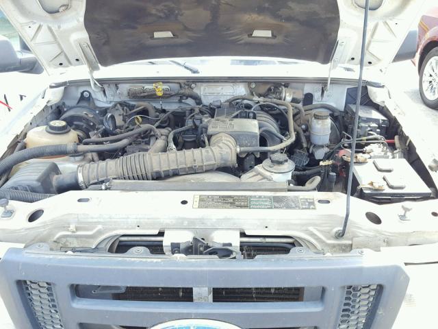1FTYR14D39PA12806 - 2009 FORD RANGER SUP WHITE photo 7