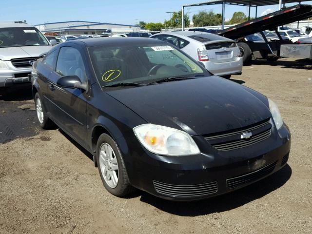 1G1AL15F667834412 - 2006 CHEVROLET COBALT LT BLACK photo 1