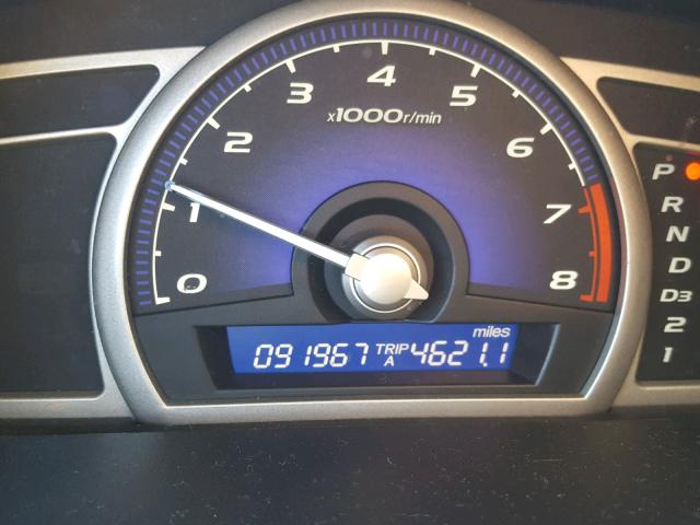 2HGFA16826H520149 - 2006 HONDA CIVIC EX Qızıl foto 8