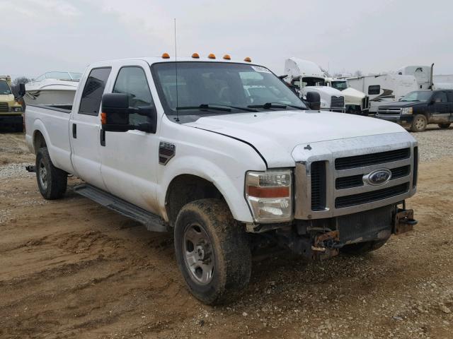 1FTWW31R88EA08739 - 2008 FORD F350 SRW S WHITE photo 1