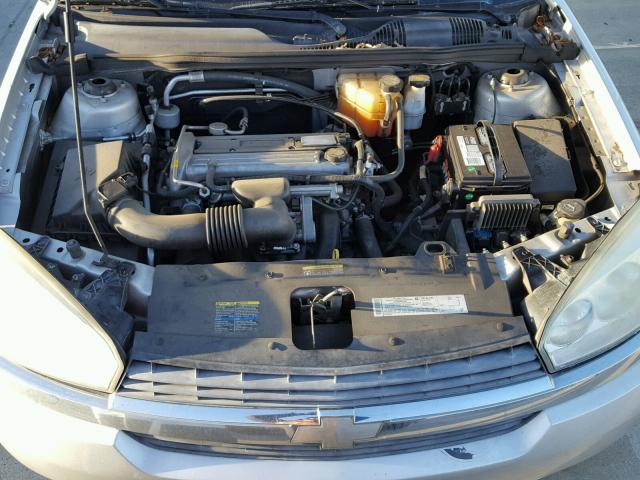 1G1ZS52F85F109903 - 2005 CHEVROLET MALIBU SILVER photo 7