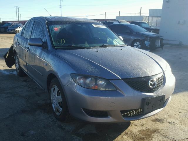 JM1BK32G161504672 - 2006 MAZDA 3 I GRAY photo 1