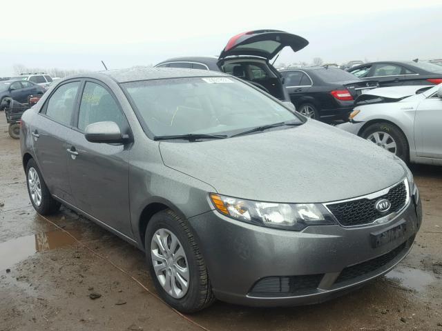 KNAFU4A27C5488857 - 2012 KIA FORTE EX GRAY photo 1