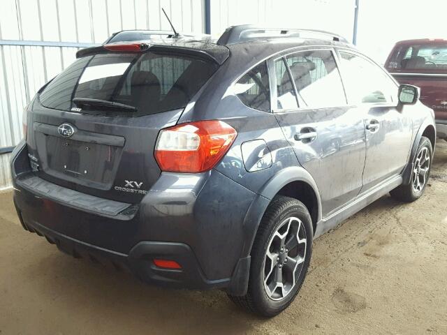 JF2GPAGC2DH844145 - 2013 SUBARU XV CROSSTR GRAY photo 4