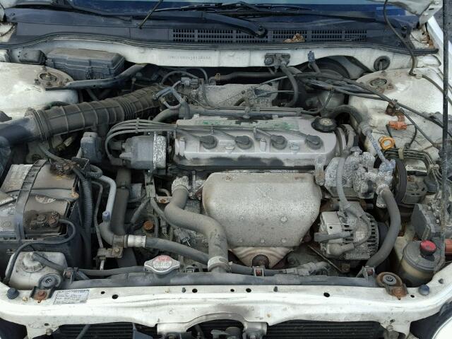 1HGCG66851A138543 - 2001 HONDA ACCORD EX WHITE photo 7