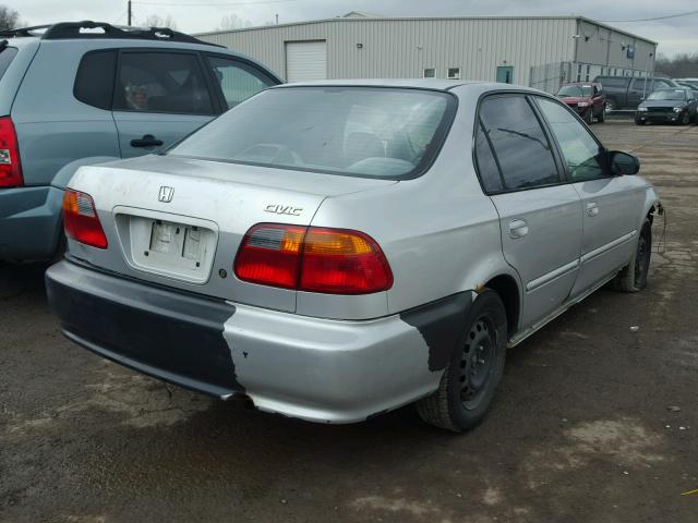 2HGEJ6615XH532390 - 1999 HONDA CIVIC BASE SILVER photo 4