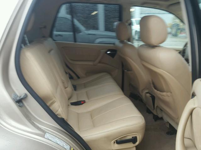 4JGAB54E91A287475 - 2001 MERCEDES-BENZ ML 320 TAN photo 6