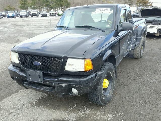 1FTZR45EX2PB38941 - 2002 FORD RANGER SUP BLACK photo 2