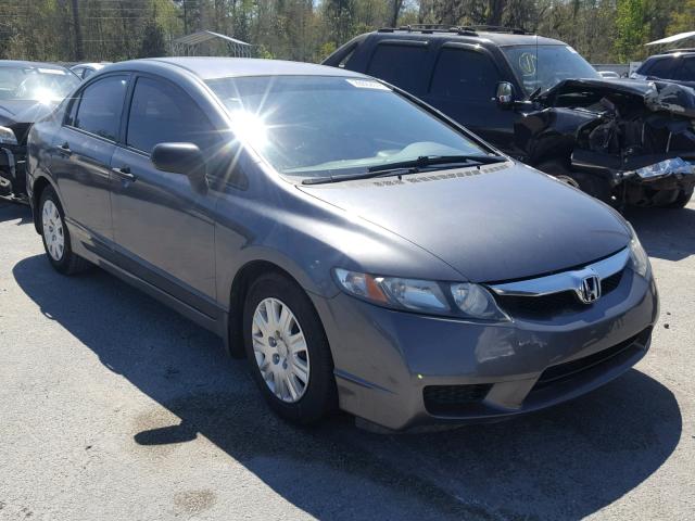 2HGFA1F35AH512561 - 2010 HONDA CIVIC VP GRAY photo 1