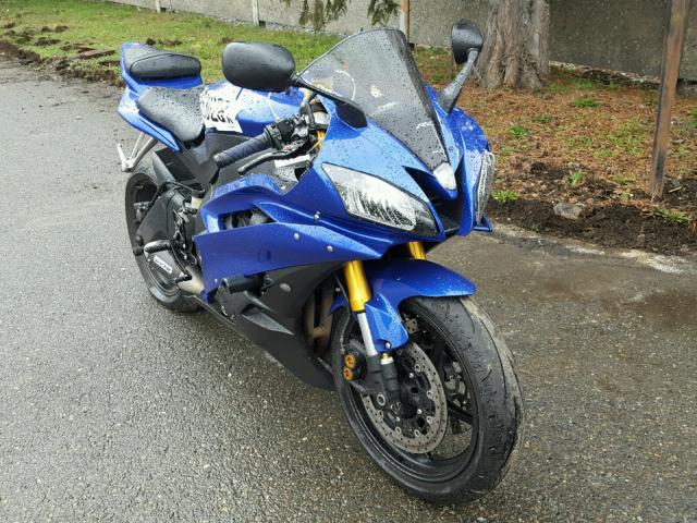 JYARJ12E96A009782 - 2006 YAMAHA YZFR6 L BLUE photo 1