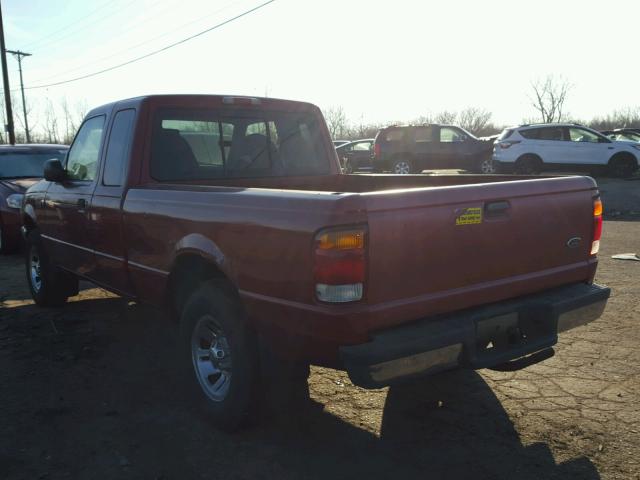 1FTYR14X9XTA10508 - 1999 FORD RANGER SUP RED photo 3