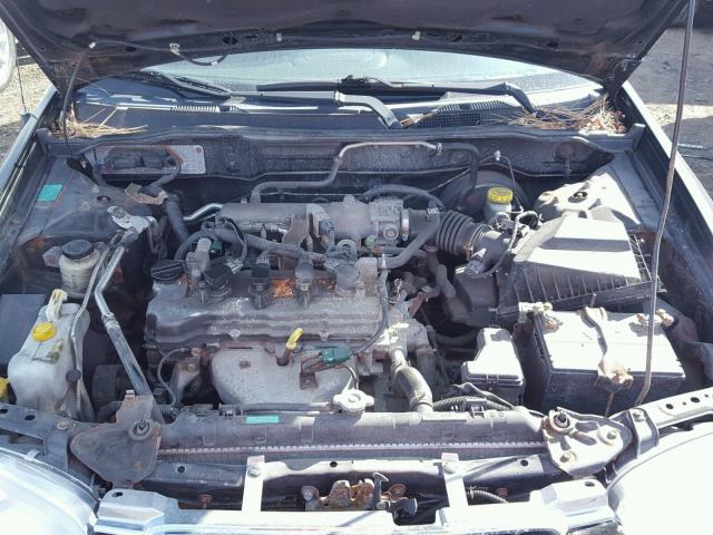 3N1CB51D33L714205 - 2003 NISSAN SENTRA XE BLACK photo 7