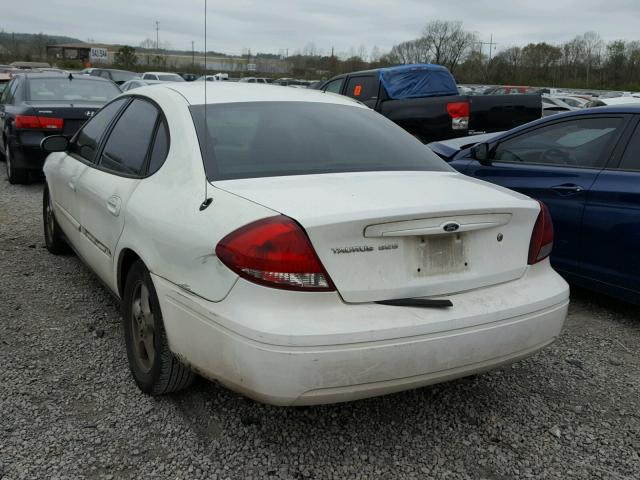 1FAFP55U24A115302 - 2004 FORD TAURUS SES WHITE photo 3