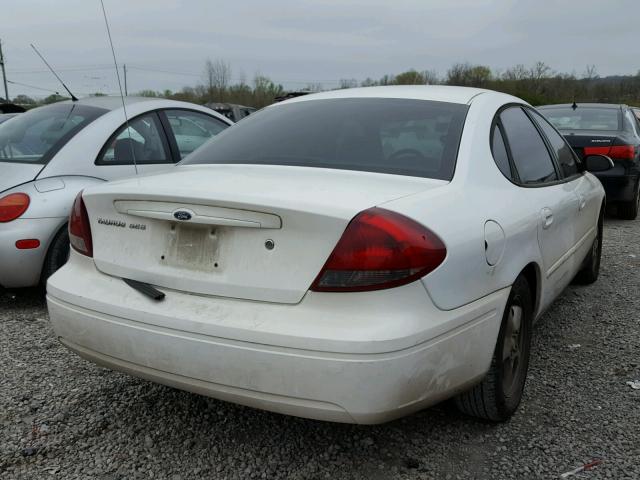 1FAFP55U24A115302 - 2004 FORD TAURUS SES WHITE photo 4