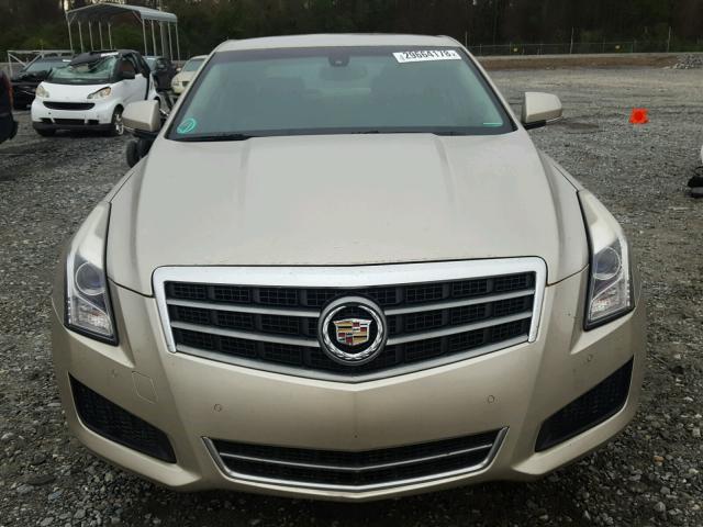 1G6AB5RX4D0154473 - 2013 CADILLAC ATS LUXURY GOLD photo 9