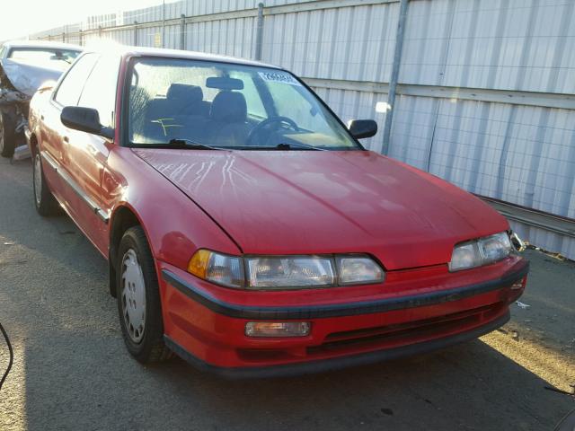 JH4DB164XLS021215 - 1990 ACURA INTEGRA RS RED photo 1