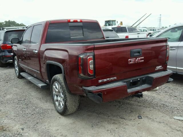 3GTU2PEJ0HG254580 - 2017 GMC SIERRA K15 MAROON photo 3