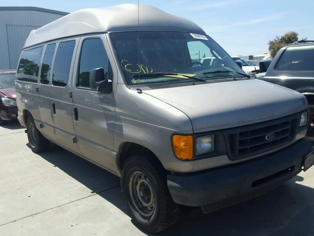 1FMRE11W43HB08477 - 2003 FORD ECONOLINE BEIGE photo 1