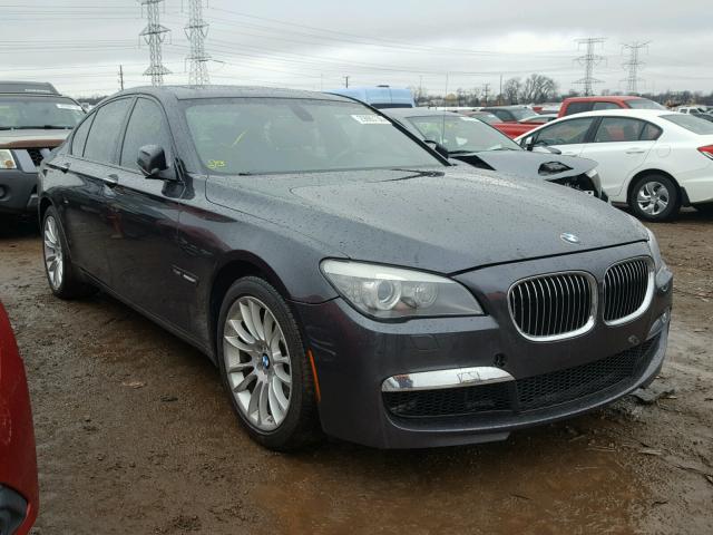 WBAKC6C5XAC393433 - 2010 BMW 750 I GRAY photo 1