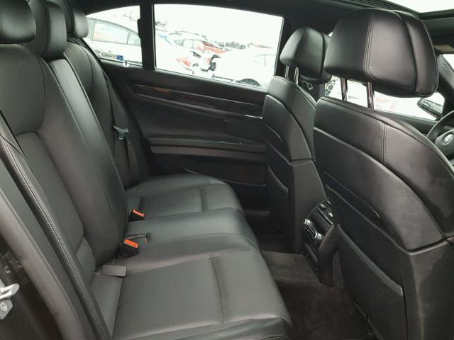 WBAKC6C5XAC393433 - 2010 BMW 750 I GRAY photo 6